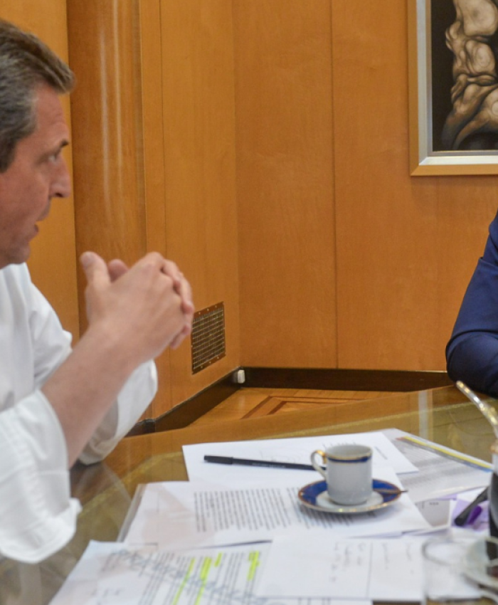 El gobernador Uñac se reunió con el ministro Massa