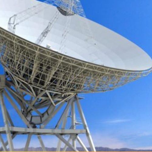 Acto inaugural por el ensamble del Radiotelescopio CART