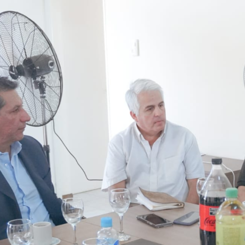 El intendente de Pocito se reunió con empresarios para conocer sus necesidades