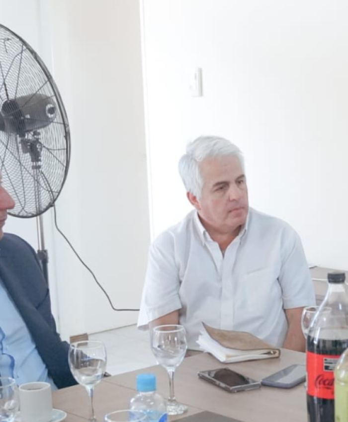 El intendente de Pocito se reunió con empresarios para conocer sus necesidades