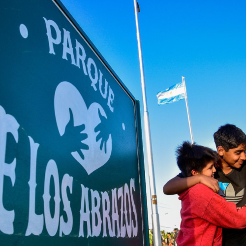 Se inauguró la segunda etapa del Parque de los Abrazos