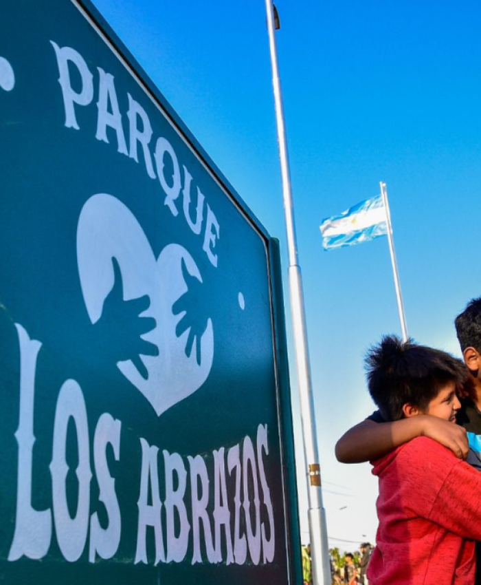 Se inauguró la segunda etapa del Parque de los Abrazos