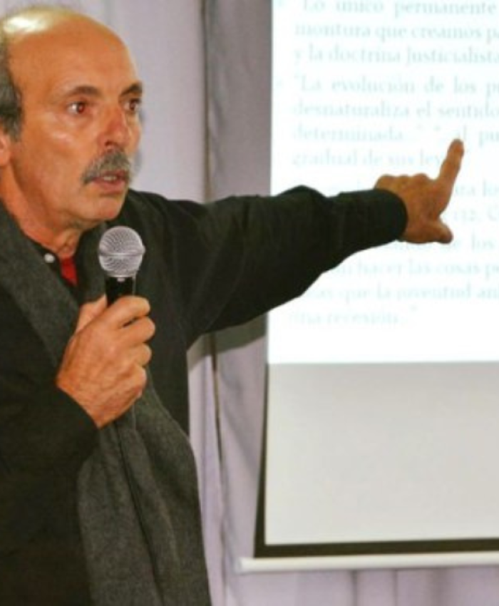 Aníbal Gutiérrez: «Al apático no se lo va a movilizar con racionalidad política»