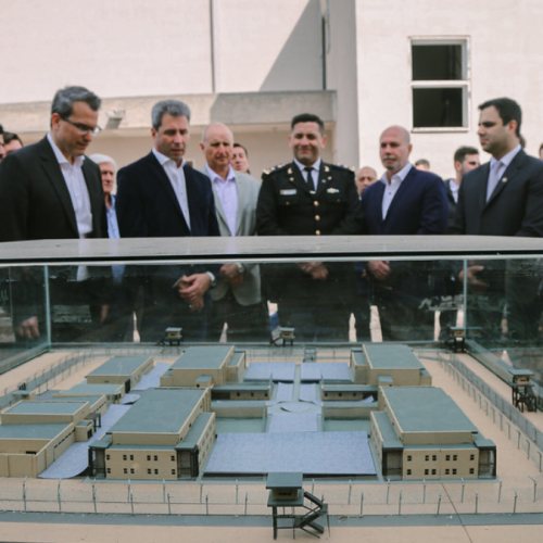El gobernador Uñac inauguró y recorrió obras en el Servicio Penitenciario Provincial