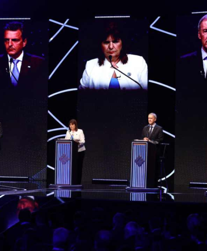 De convivencia democrática y candidatos negacionistas: repaso del primer debate presidencial 2023.