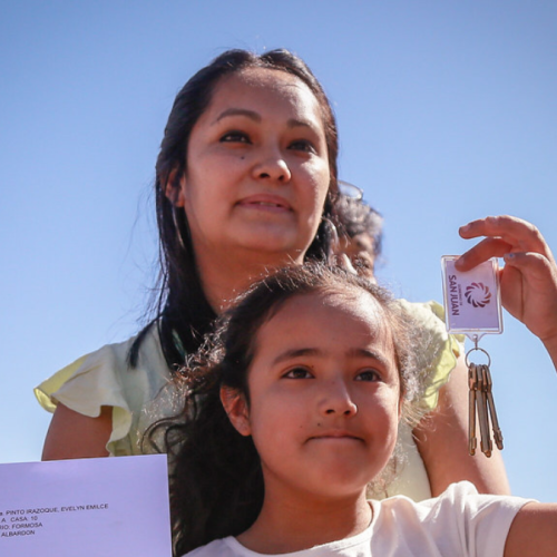 Más de 60 familias de Albardón ya tienen su vivienda propia