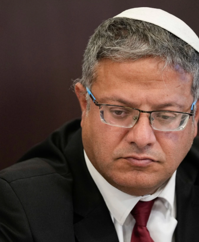 Ministro ultraderechista israelí de Seguridad Nacional, aboga por matar cada noche en Gaza a unas 30 o 40 personas