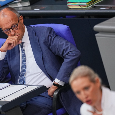 Canciller alemán Friedrich Merz, acusa al partido de extrema derecha Alternativa para Alemania (AfD) de querer llevar a cabo una limpieza étnica