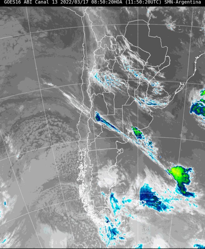 PRONOSTICO DEL TIEMPO: este jueves tendrá tormentas y chaparrones durante la tarde y la noche