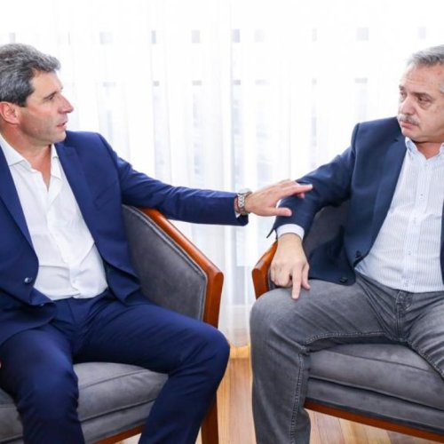Alberto Fernández se reunió en su casa con Sergio Uñac