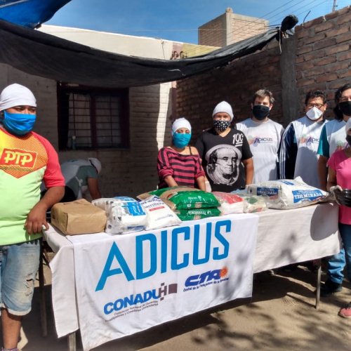 ADICUS PARTICIPA ACTIVAMENTE EN LA CAMPAÑA SOLIDARIA DEL COMITÉ DE CRISIS DE LAS ORGANIZACIONES SOCIALES Y SINDICALES