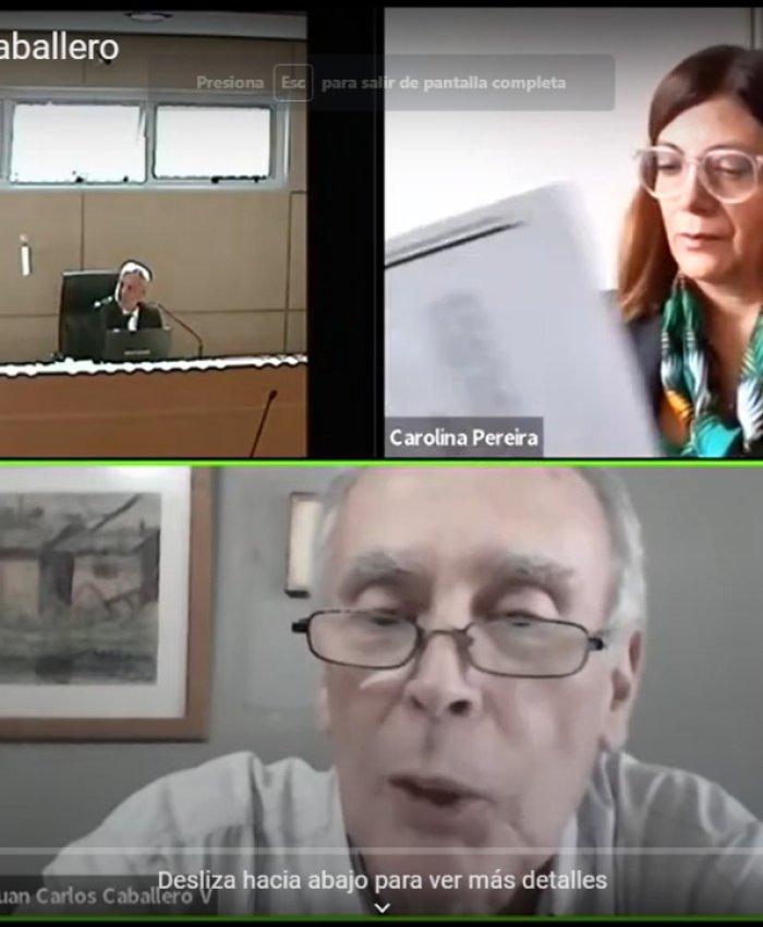 JUAN CARLOS CABALLERO VIDAL, EX MINISTRO DE LA CORTE DE JUSTICIA DE SAN JUAN, COMPARECE ANTE EL TRIBUNAL ORAL FEDERAL