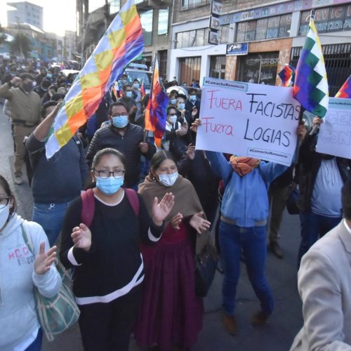 Bolivia: Masiva marcha contra intentos de golpes de Estado