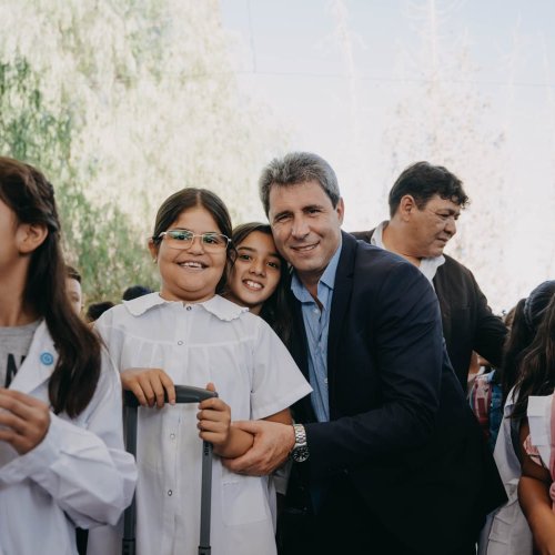 La apertura del Ciclo Lectivo 2023 fue en la escuela Mercedes Nievas de Castro, en Zonda