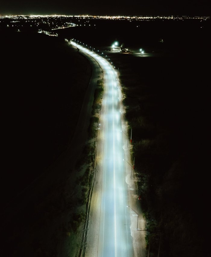 CHIMBAS: más de 4 km de nueva iluminación led para «El Mogote»