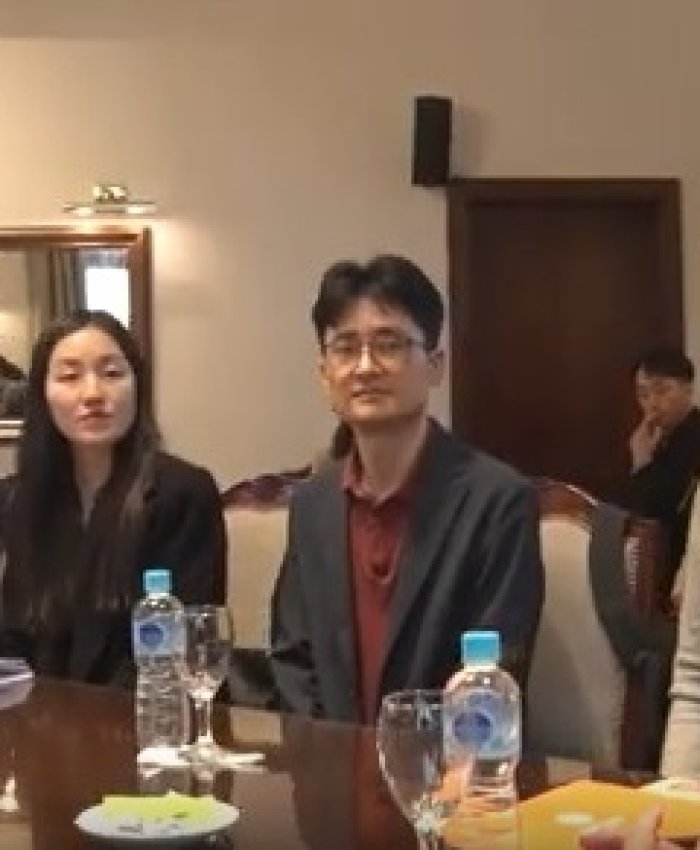 Comitiva coreana presentó sus saludos protocolares al gobernador Marcelo Orrego