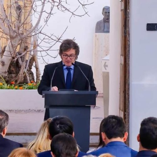 SAN JUAN: Javier Milei encabezó el lanzamiento del Plan de Alfabetización