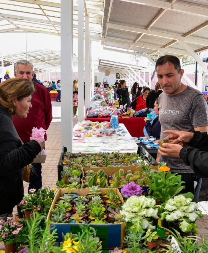 Emprendedores y artesanos presentes en la celebración de San Cayetano