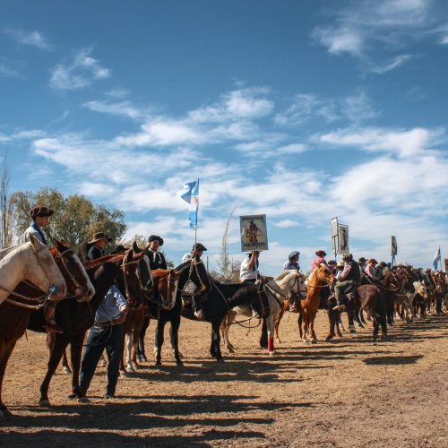 ULLUM: disfrutamos del 21 Aniversario de la Agrupación Gaucha Marcelo Montaña.