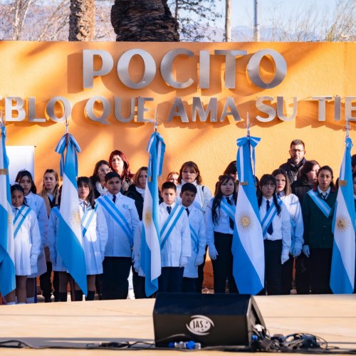 Pocito festejó su aniversario mirando al futuro y sin dejar de mirar el pasado