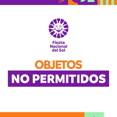 La organización de la FNS dio a conocer los objetos permitidos para ingresar al predio