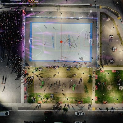 Un nuevo playón deportivo para Chimbas