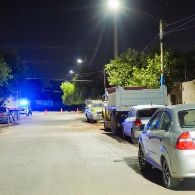 Pocito sigue inaugurando nuevas luminarias LED