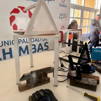 Cuarenta y cinco chimberos egresaron de los primeros cursos del Laboratorio de Oficios