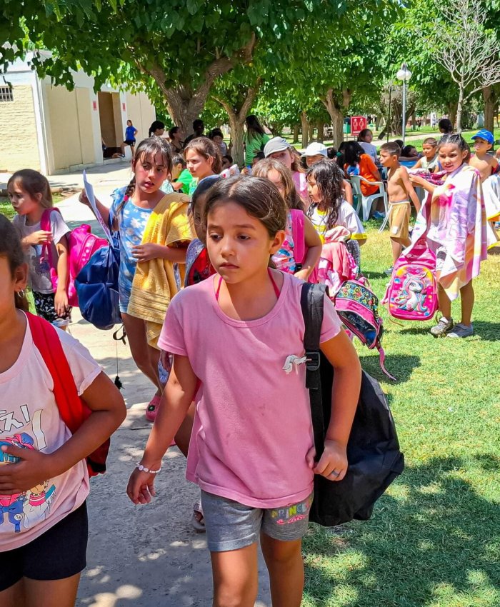 Más de 1600 niños asisten a las Colonias de Verano en Pocito