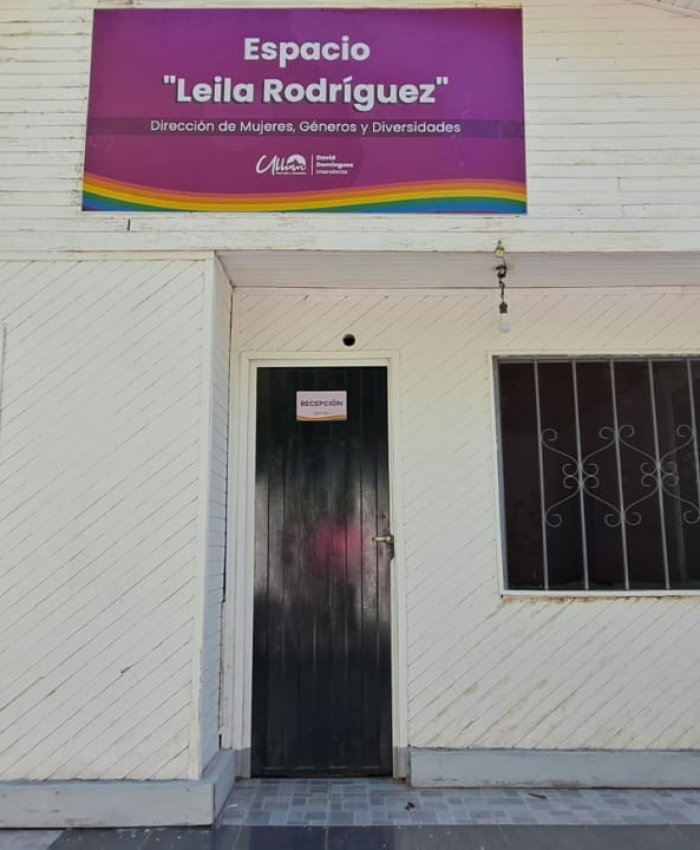 Ullum inauguró el espacio Leila Rodríguez