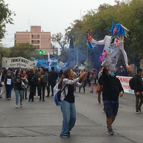 San Juan marcho por la Memoria, la verdad y justicia.