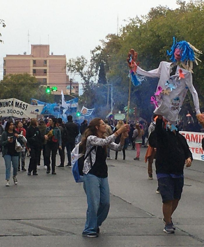 San Juan marcho por la Memoria, la verdad y justicia.