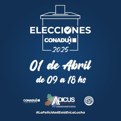 Elecciones de CONADU histórica en San Juan