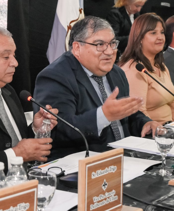 Ullum 2025: urbanización de barrios y apoyo social, en la agenda de Domínguez