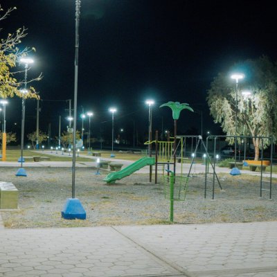 Dos barrios más de Pocito ya tienen una mejor iluminación