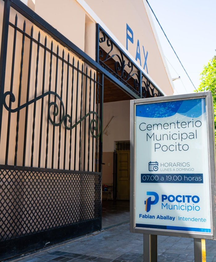 En Pocito, los arrendatarios podrán adquirir los nichos que alquilan