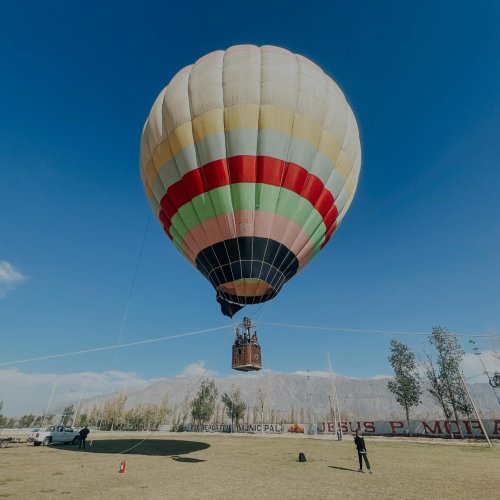 El mega show de globos aerostáticos llega a Pocito