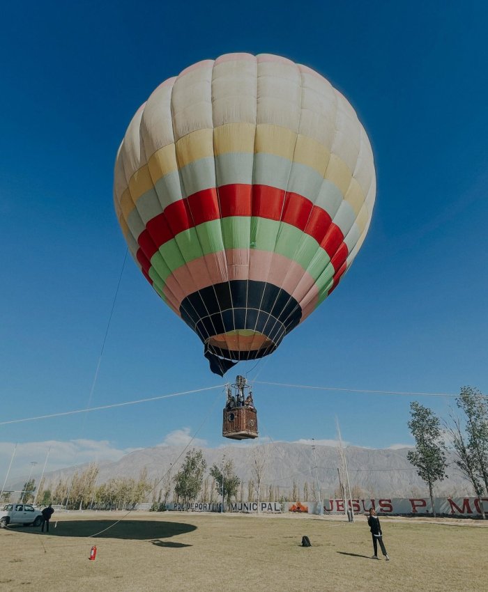 El mega show de globos aerostáticos llega a Pocito