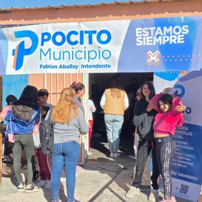 Servicios, asesoramiento y recreación: exitosa jornada de Abordaje Territorial Comunitario en Pocito