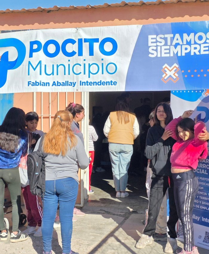 Servicios, asesoramiento y recreación: exitosa jornada de Abordaje Territorial Comunitario en Pocito