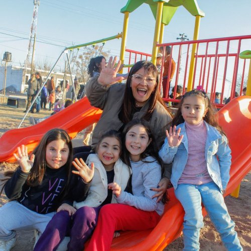 CHIMBAS: el Barrio Andacollo VI estrena su nueva plaza