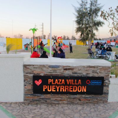 CHIMBAS: La Villa Pueyrredón luce su nueva plaza