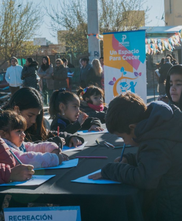 El Municipio de Pocito acerca el Programa de Abordaje Integral Comunitario al Barrio Cruce de los Andes