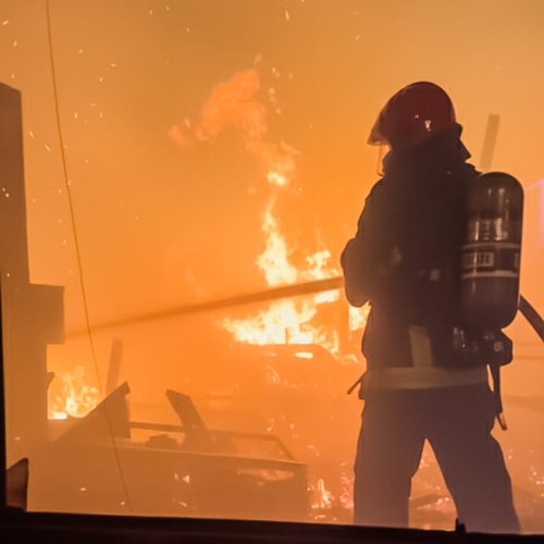 Intervenciones por viento Zonda: más de 40 incendios en distintas zonas de San Juan
