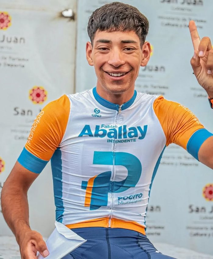 Rodrigo Díaz: «Lo fundamental es defender la camiseta de Pocito en la Vuelta de San Juan»