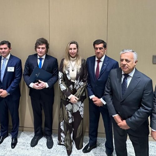 Orrego participó en la apertura de Argentina Week en Nueva York junto al presidente Javier Milei