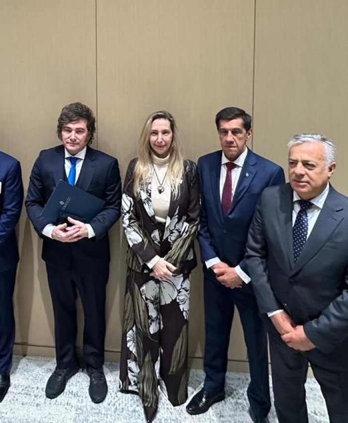 Orrego participó en la apertura de Argentina Week en Nueva York junto al presidente Javier Milei
