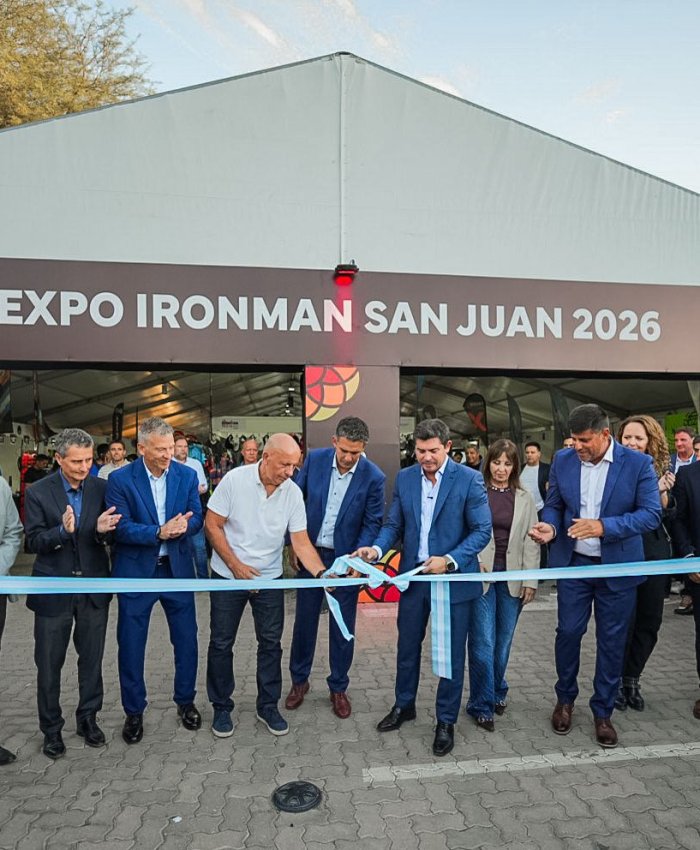 Orrego dio inicio al IRONMAN 70.3 y San Juan se convierte en el epicentro mundial del triatlón