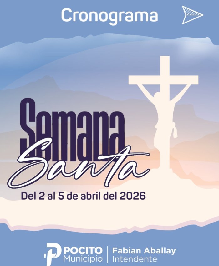 Pocito te ofrece múltiples actividades para Semana Santa