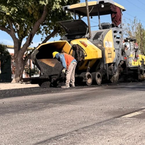 La Provincia avanza con otros 9 kilómetros de repavimentación en avenida Libertador